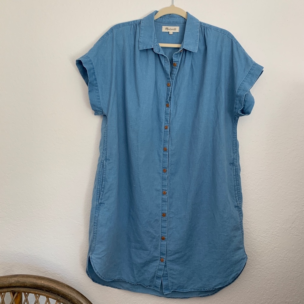 Madewell button up dress